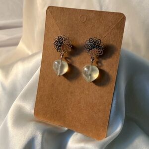 Hand Crafted Heart Shaped Drops